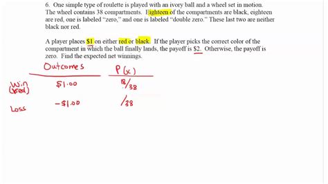 roulette expected value|7.11 Expected Value .